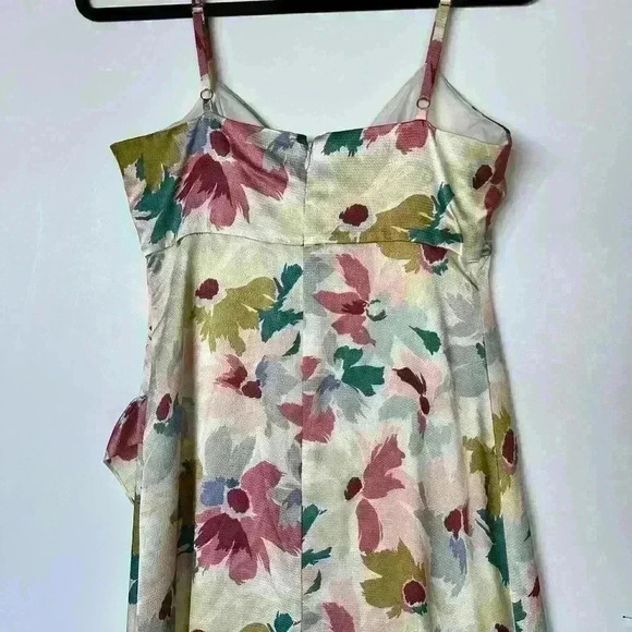 NEW! Likely Calista Tie-Front Satin Midi-Dress - Picture 6 of 13